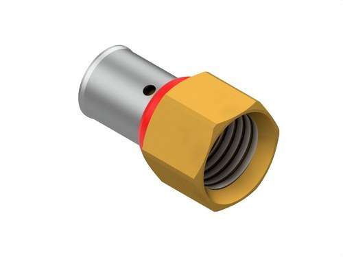 Kiinteä naarasliitin monikerros PE-X 32x2,9-1" viitenumerolla 1410.32100 brändiltä MULTICAPAS