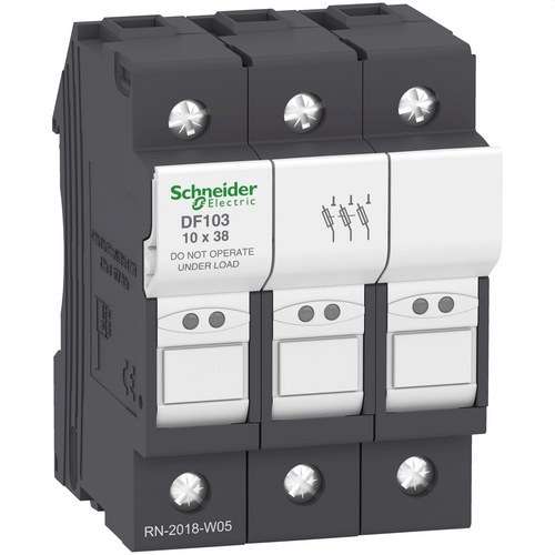 3P 32A 10X38MM sulakepesä viitenumerolla DF103 brändiltä SCHNEIDER ELECTRIC