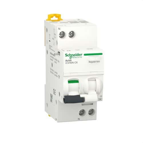 ICV40N-erovirtakytkin 1P+N C 16A 300mA Luokka ASI viitenumerolla A9DF7616 brändiltä SCHNEIDER ELECTRIC