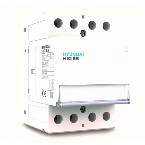 Modulaarinen kontaktori 25A 0NO+4NC 230V AC viitenumerolla HIC25-04NSX230 brändiltä HYUNDAI