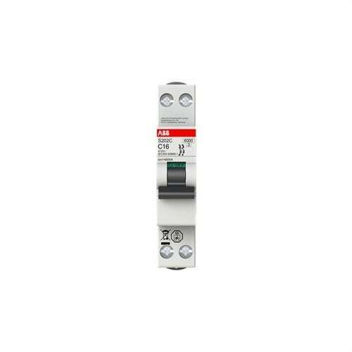 Magnetoterminen S202C-C10 2 10A Käyrä C 6 kA viitenumerolla 2CDS252280R0104 brändiltä ABB