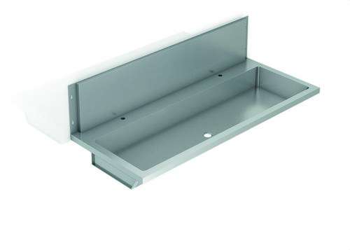 Ruostumaton teräs 304 yhteinen pesuallas roiskesuojalla 1200mm viitenumerolla GW08 41 04 01 brändiltä GENWEC