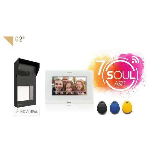 Golmar Soul S5110/ART 7W - WiFi-video-ovipuhelinsetti yhdelle asunnolle viitenumerolla 12205118 brändiltä GOLMAR