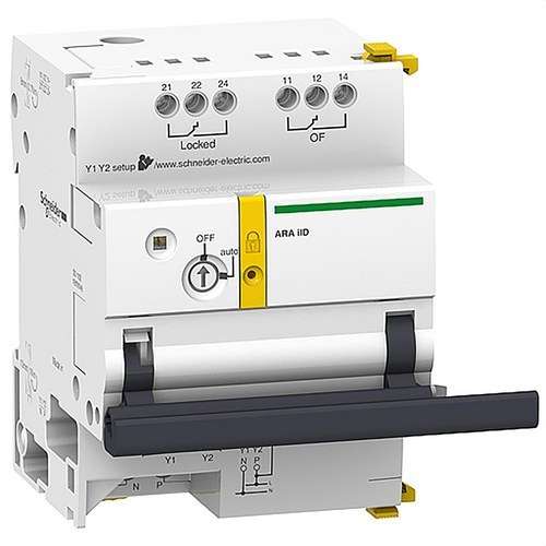 Yksivaiheinen vikavirtakytkin Acti 9 ARA IID 2P viitenumerolla A9C70342 brändiltä SCHNEIDER ELECTRIC
