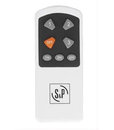 Kaukosäädin ajastimella S&P HTB -kattotuulettimille Kit RC viitenumerolla 5401630500 brändiltä SOLER & PALAU