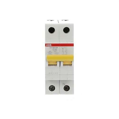 Magnetoterminen SV201-C32NA 1P+N 32A Käyrä C Käyrä C 6kA viitenumerolla 2CDS211166R0324 brändiltä ABB