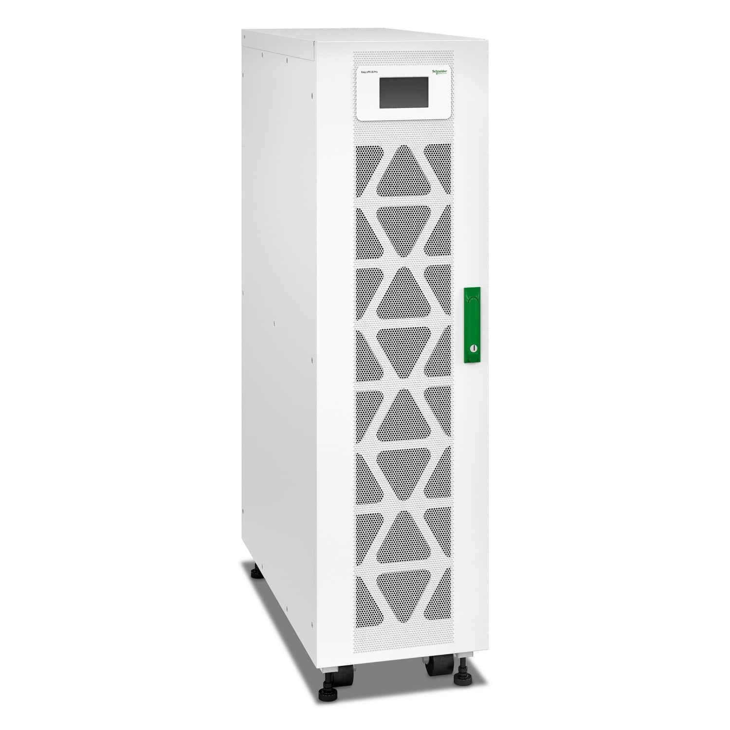 SAI Easy 3S Pro 15 kVA 400V 3:3, 2 sisäisellä 7 Ah akkumoduulilla viitenumerolla E3SP15KHB2 brändiltä SCHNEIDER ELECTRIC