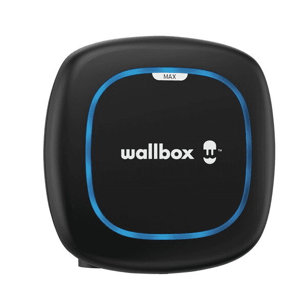 Yksivaiheinen sähköauton laturi 7,4 kW Wallbox Pulsar Max 5 metrin kaapeli Tyyppi 2 viitenumerolla PLP4-0-2-2-9-002 brändiltä WALLBOX