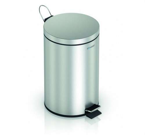20L ruostumaton teräs satiininen poljinroskakori viitenumerolla GW06 04 04 01 brändiltä GENWEC