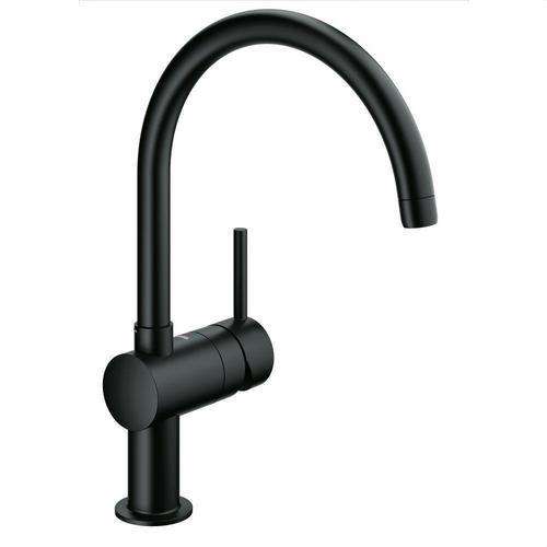 Minta musta yksiote-keittiöhana 1/2" viitenumerolla 32917KS0 brändiltä GROHE