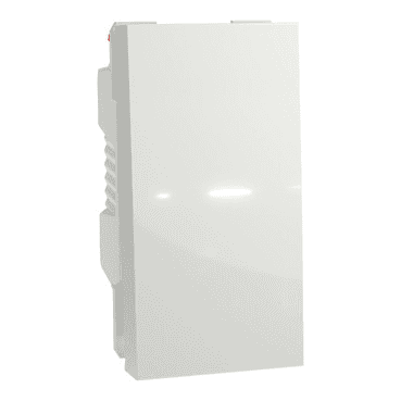 Schneider New Unica valkoinen 1-moduulin painike viitenumerolla NU310618 brändiltä SCHNEIDER ELECTRIC