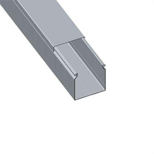 Harmaa kaapelikanava U23X 60x60mm viitenumerolla 60.60.07 brändiltä UNEX