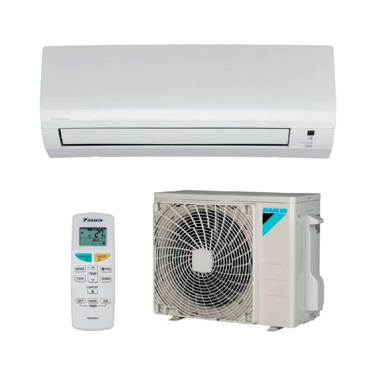 Daikin Sensira TXF35F ilmastointilaite wifi-yhteydellä 3,5 kW 12000 BTU viitenumerolla TXF35F brändiltä DAIKIN
