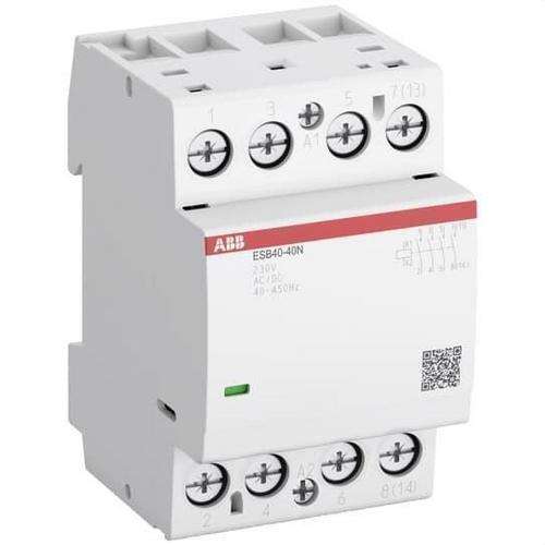 Kontaktori ESB40-20N-06 2NA 230AC/DC viitenumerolla 1SAE341111R0620 brändiltä ABB