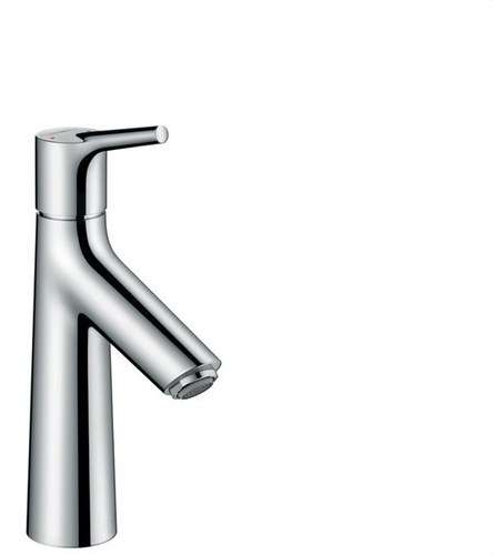 Talis S yksikahvainen pesuallashana ilman pohjaventtiiliä kromi viitenumerolla 72021000 brändiltä HANSGROHE