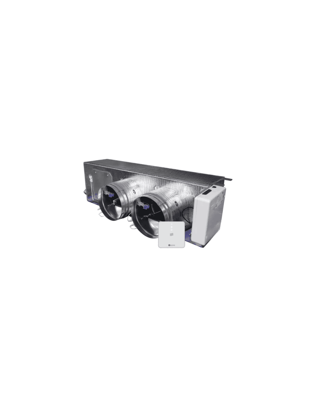 Airzone Easyzone 25 Wi-Fi Medium AZC25MELBS01S2 moottoroitu plenum Mitsubishi Electric matala malli – 2 lähtöä Ø200 mm (keskikapasiteetti) viitenumerolla AZC25MELBS01S2 brändiltä AIRZONE