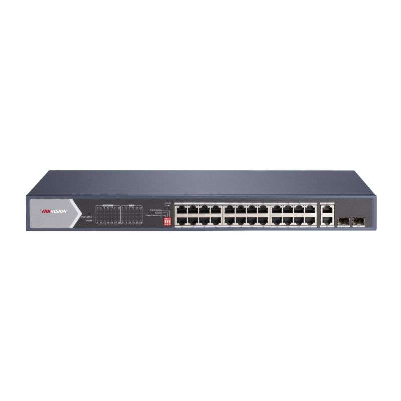 Hikvision Gigabit PoE 24-porttinen kytkin DS-3E0528HP-E viitenumerolla DS-3E0528HP-E brändiltä HIKVISION