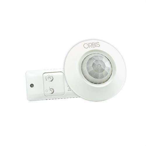 Liiketunnistin Dicromat MINI EMPT.KATTO 360° 55MM 1 PIIRI.EI TUE ORJIA TUNN.: Ø7M viitenumerolla OB133512 brändiltä ORBIS