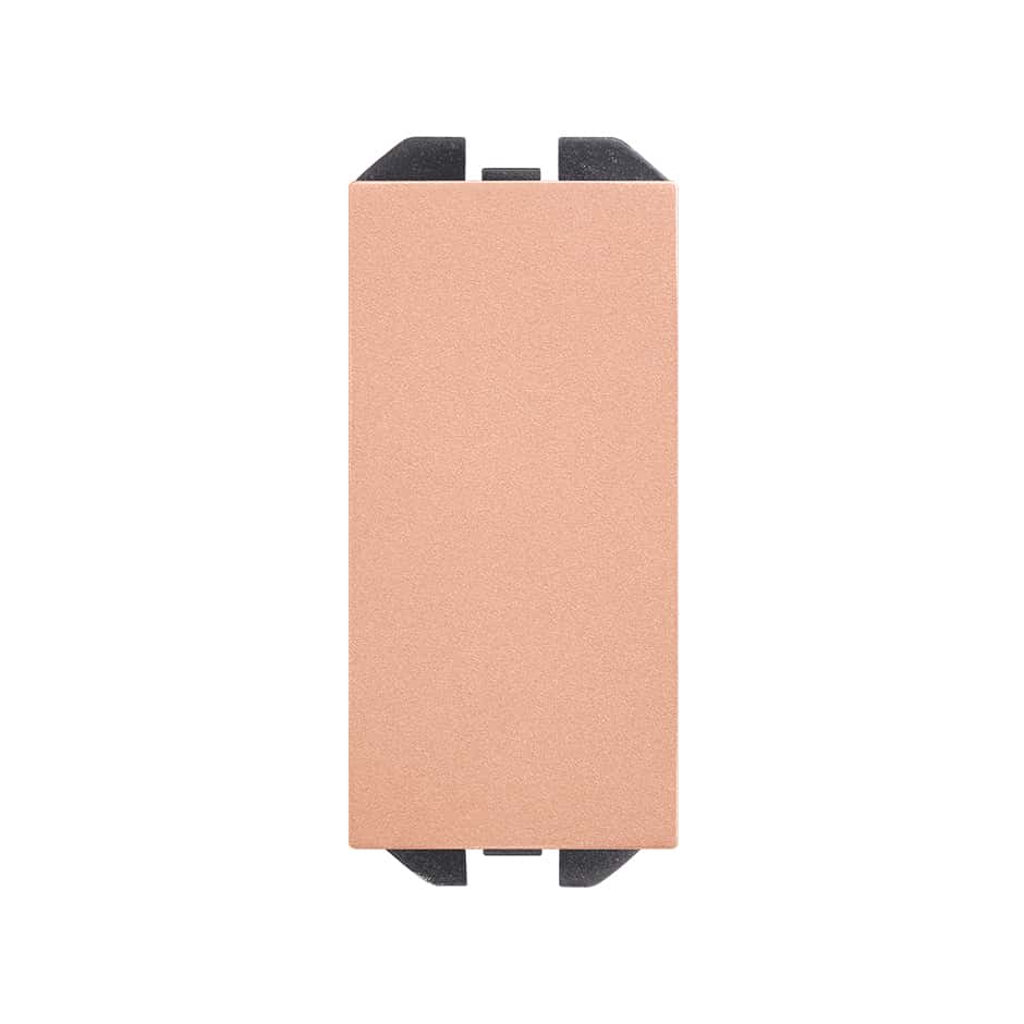 Minimalist aesthetic blank cover copper Simon 270 with reference 20001800-091 from the brand SIMON