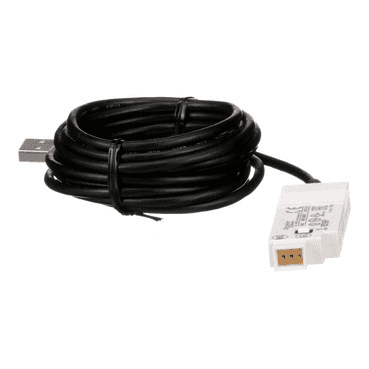 3 metrin USB-liitäntäkaapeli PC Zelio Logic -ohjelmoitavalle releelle viitenumerolla SR2USB01 brändiltä SCHNEIDER ELECTRIC