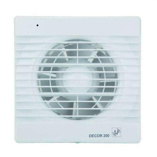 Kylpyhuoneen tuuletin DECOR-200 CR (230V 50) RE viitenumerolla 5210102900 brändiltä SOLER & PALAU