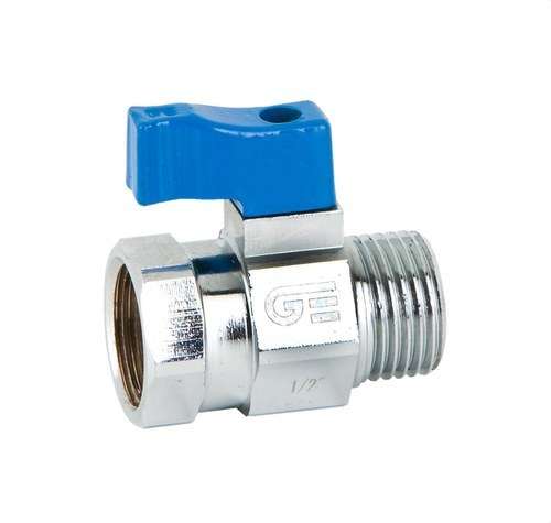 Mini palloventtiili 1/2" sininen viitenumerolla 3097 04 brändiltä GENEBRE