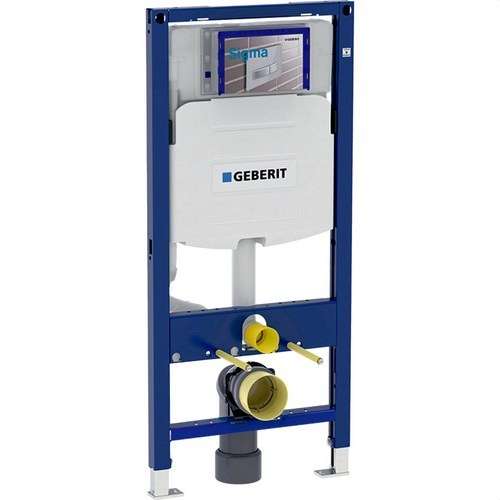 Duofix-kehikko ripustettavalle wc-istuimelle, 112 cm säiliöllä viitenumerolla 111.374.00.6 brändiltä GEBERIT