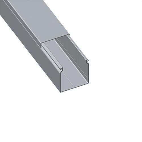 Harmaa kaapelikanava U23X 80x120mm viitenumerolla 80.120.07 brändiltä UNEX