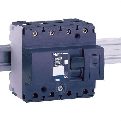 Acti9 NG125N 4P 63A C-käyrä johdonsuojakatkaisija viitenumerolla 18656 brändiltä SCHNEIDER ELECTRIC