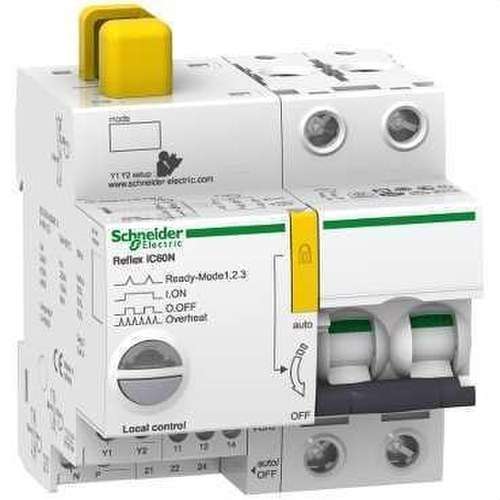 iC60N TI24 40A 2P B -katkaisija viitenumerolla A9C61240 brändiltä SCHNEIDER ELECTRIC
