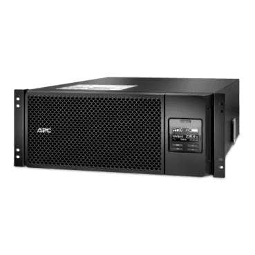 APC Smart-UPS On-Line 6 kVA/6 kW räkkiasennus 4U 230 V 6 C13 + 4 C19 IEC lähtöä viitenumerolla SRT6KRMXLI brändiltä SCHNEIDER ELECTRIC