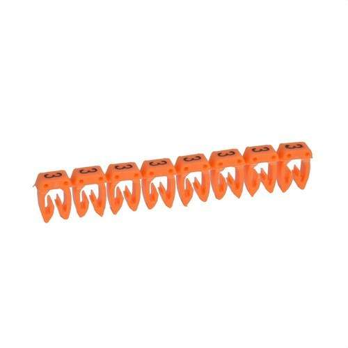 Kaapelimerkintä CAB 3 - Numero 3 enintään 2,5mm2 viitenumerolla 038223 brändiltä LEGRAND