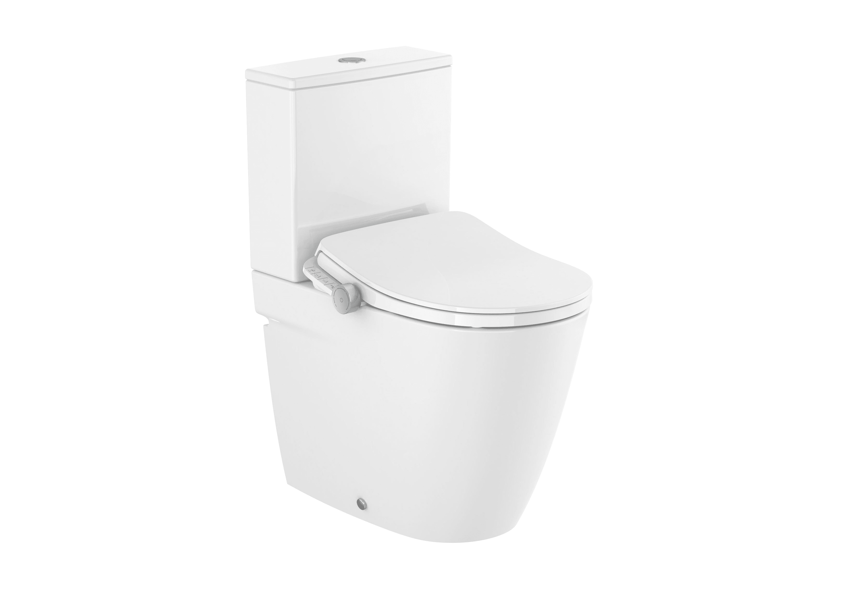 Seinäkiinnitteinen älykäs WC Roca In-Wash® Ona Rimless viitenumerolla A803461S01 brändiltä ROCA