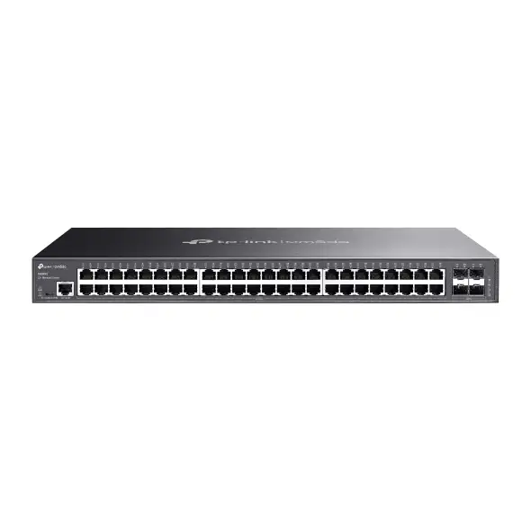 Omada L2+ 52-porttinen Gigabit-kytkin ja 4 SFP-porttia viitenumerolla TL-SG3452 brändiltä TP-LINK