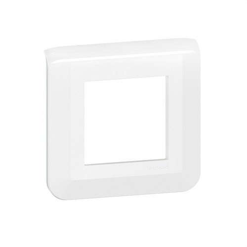 Legrand Mosaic yksittäinen kehys 2 moduulia valkoinen viitenumerolla 277802L brändiltä LEGRAND