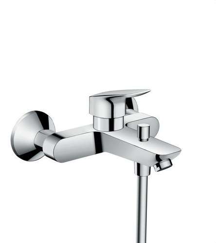 Logis krominen yksivipuinen suihku- ja kylpyammehana viitenumerolla 71400000 brändiltä HANSGROHE