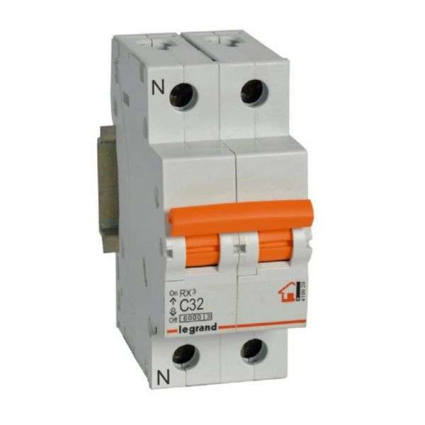 Magnetoterminen RX³ - 1P+N - 230V~ - 32A - C-käyrä viitenumerolla 419929 brändiltä LEGRAND