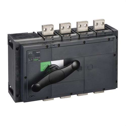 Interpact INS1250 -erotuskytkin, 1250 A, 4-napainen. viitenumerolla 31335 brändiltä SCHNEIDER ELECTRIC