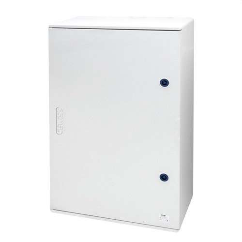 Vahvistettu harmaa tiivis kotelo 46QP 405x500x200mm viitenumerolla GW46003F brändiltä GEWISS