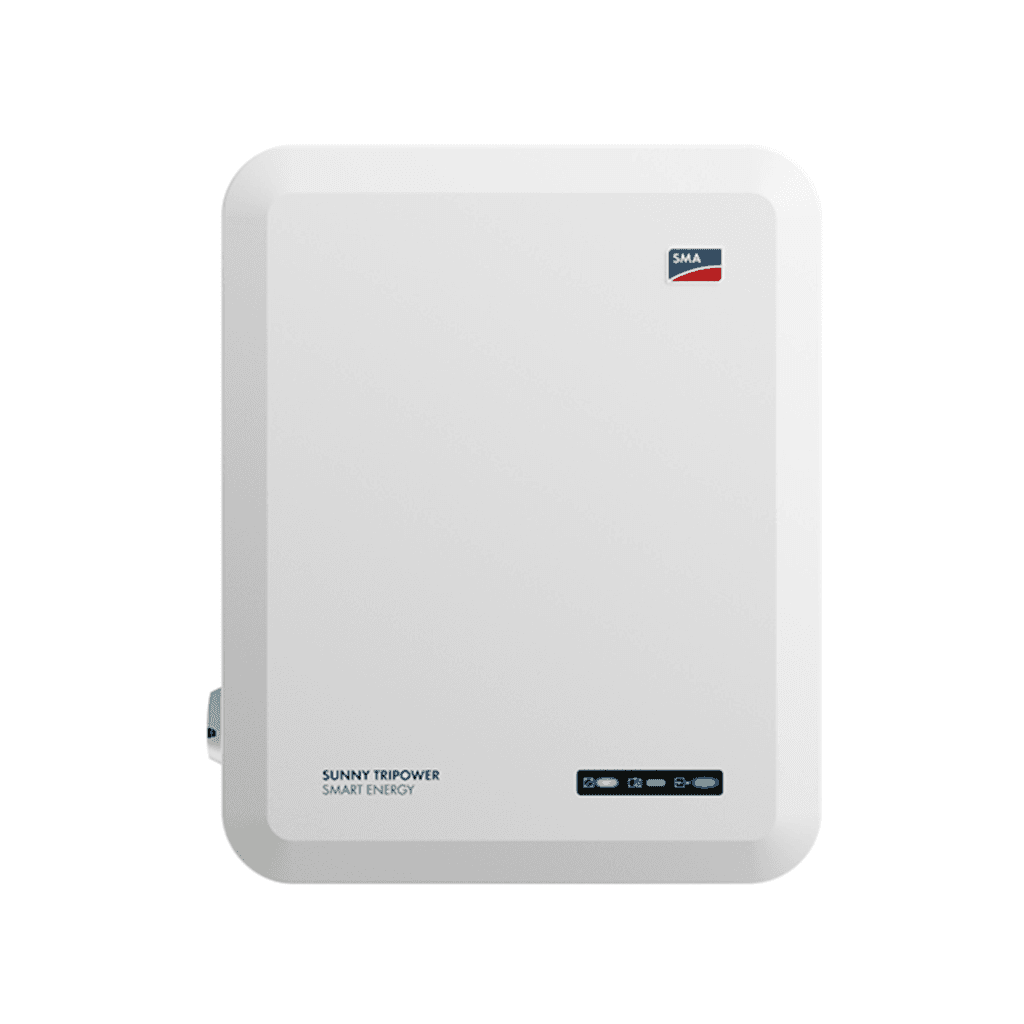 SMA Sunny Tripower 8.0 Smart Energy 8 kW kolmivaiheinen hybridiaurinkoinvertteri viitenumerolla 124612-00.01 brändiltä SMA SOLAR