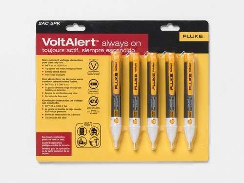 5 kpl Fluke 2AC VoltAlert™ sähköinen jännitteenkoetin viitenumerolla 3807937 brändiltä FLUKE