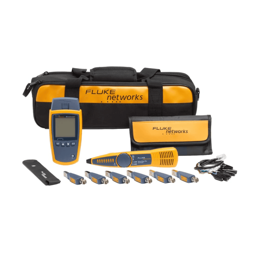 Fluke Networks MicroScanner2 ammattimainen sarja viitenumerolla MS2-KIT brändiltä FLUKE NETWORKS