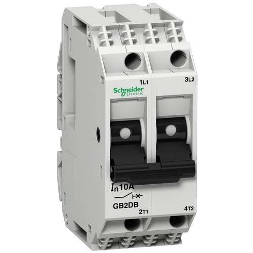 TeSys Differentiaali 2P 3A viitenumerolla GB2DB08 brändiltä SCHNEIDER ELECTRIC