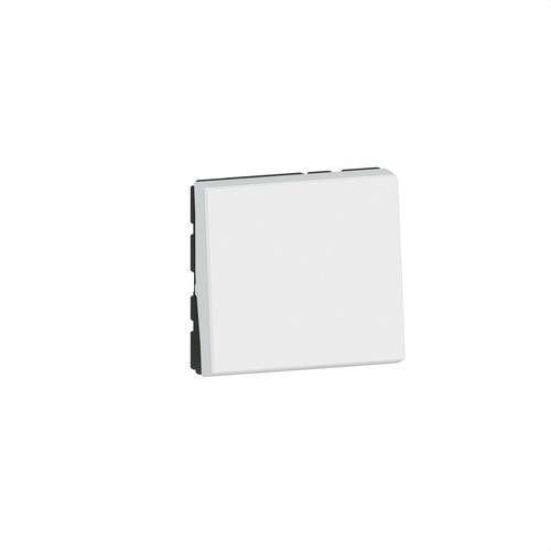 Legrand Mosaic EasyLed kytkin 2 moduulia 1 tie 10AX 250V valkoinen viitenumerolla 077010L brändiltä LEGRAND