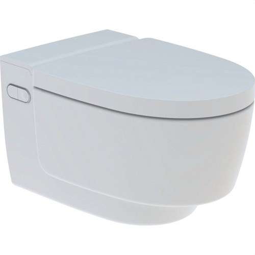 Seinäasennettava bidee-wc Geberit AquaClean Mera Comfort valkoinen viitenumerolla 146.212.11.1 brändiltä GEBERIT