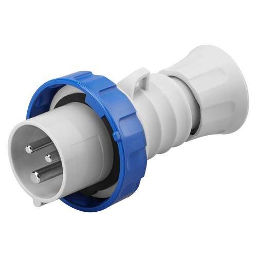 Siirrettävä pistoke IP67 2P+T 32A 230V 6H viitenumerolla GW60037H brändiltä GEWISS