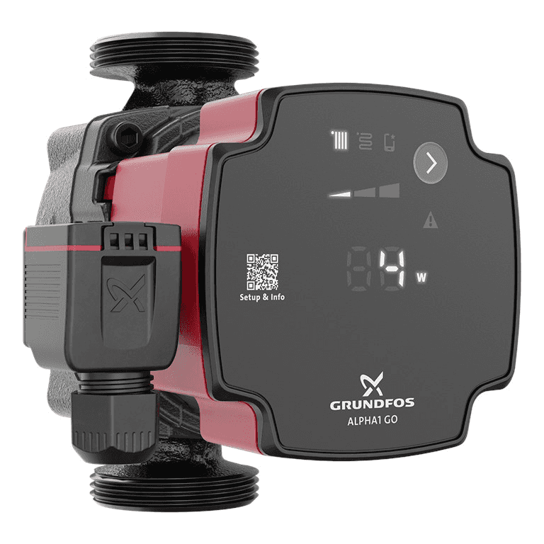 Grundfos ALPHA1 GO 25-80 130 kiertovesipumppu viitenumerolla 93074180 brändiltä GRUNDFOS