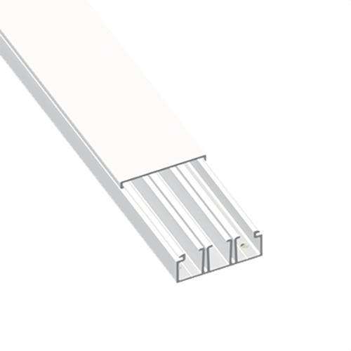 Valkoinen kehys 2 väliseinällä 20x75mm viitenumerolla 78147-2 brändiltä UNEX