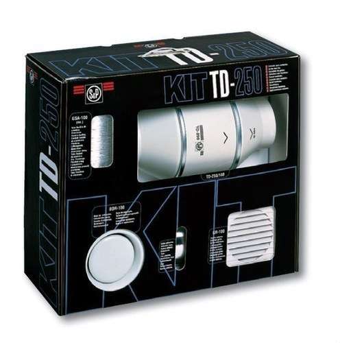 TD-MIXVENT TD-160/100N -poistoilmankäsittelysarja viitenumerolla 5211225700 brändiltä SOLER & PALAU
