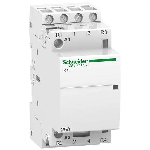 ICT-kontaktori 25A 2 NO+2 NC 230/240V AC viitenumerolla A9C20838 brändiltä SCHNEIDER ELECTRIC